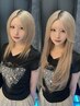 【最高級スーパーレミー毛】シールエクステ60枚＋カット /￥33000→￥22500