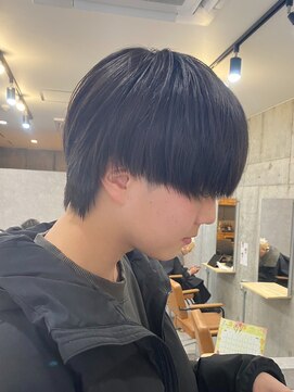 エルマーク 渋谷(L-MARK) マッシュヘア/ナチュラルマッシュ/メンズヘア/men's