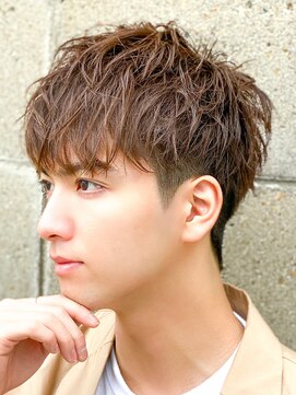 エルマーク 高槻(L-MARK) ダブルカラー/ブリーチ/ミルクティー/ヘアカラー/men's