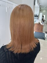 ミニヨン バイ ハピネス 高の原店(mignon by Happiness) オレンジカラー×髪質改善トリートメント