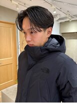 ローレン(LOREN) ベリーショート/ダークアッシュ/ニュアンスパーマ/韓国マッシュ