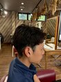 ルネッサンスヘアー ラファエロ(RAFFAELLO)&nbsp;ツーブロックを入れないでスッキリ見せるアップバングショート