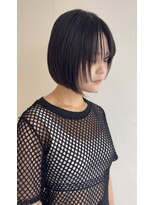olu.hair新安城/髪質改善/ショート/白髪ぼかし/縮毛矯正【 9/7 NEW　OPEN（予定）】&nbsp;ぱつっとボブ