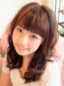 ヘアーデザイン リント(hair design Rinto) 同志社近くの美容室Rintoおすすめ３Dカラー＆お嬢様風スタイル