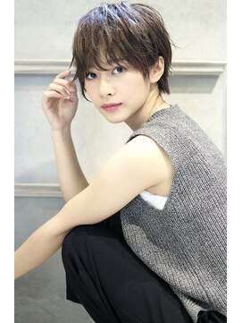 シエナ 渋谷(Siena) siena　アンニュイショートxアイスグレージュ