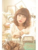 クラン(clan)&nbsp;ボルドーヴェールウェーブボブ