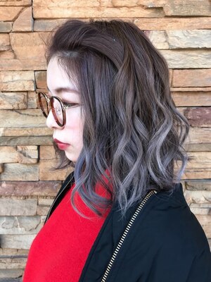 《西廻り◆COTA取扱いサロン》ワンポイントが光るデザインカもダメージレスな最旬カラーも[hair gran]で★