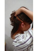 ヘアーサロン サニーサイド(hair salon Sunny Side) ゆるふわ+インナーカラー