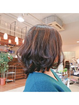 ヘアメイク イアラ 野田(hair make iara) 無造作カールミディ