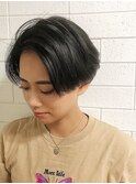 ナチュラルショートボブ