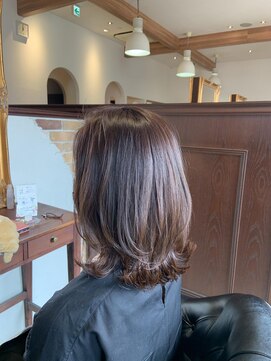 アドラーブル 女池店(adorable) 【くびれミディアム】【ブラウンベージュ】【20代30代40代】