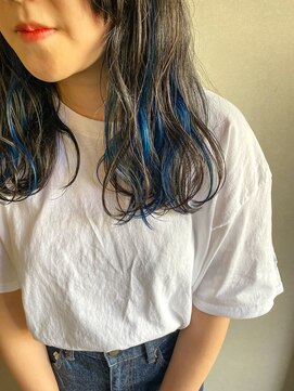 ブルー(BLUE) #BLUE inner blue