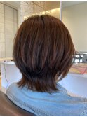 大人きれいめくびれショート_丸み◎_耳掛け◎