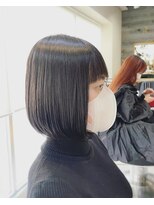 サーティースリー 石川町店(Thirty3) ワンレンボブ