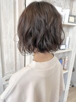 キャアリー(Caary)&nbsp;福山市美容室Caary ミニボブ無造作ゆるふわパーマ(*^^*)