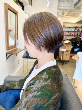 リブ(Lib) 【Lib】くびれハンサムショート×前髪なし