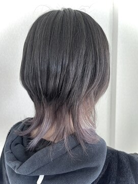 美容室 ルアル 市原市八幡宿店(Luar) マッシュウルフ×ラベンダーシルバー！