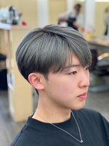 美容室 びゃんびゃん 社店&nbsp;BTS風マットシルバー