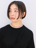 ドロップ(drop)&nbsp;コンパクトでシンプルな切りっぱなしボブ