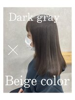 ビューティーサロン ガーデン(beauty salon garden) ブリーチなしグレージュ×髪質改善TR ☆ 担当 蒼 ☆