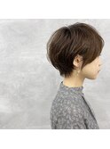 ニュアンスパーマxショートボブ