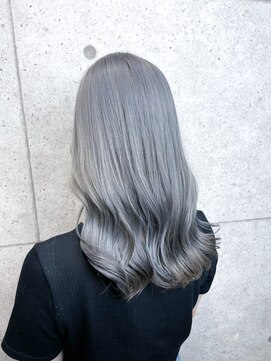 バブルス 上福岡店(BUBBLES) ハイトーン×シルバーグレージュ