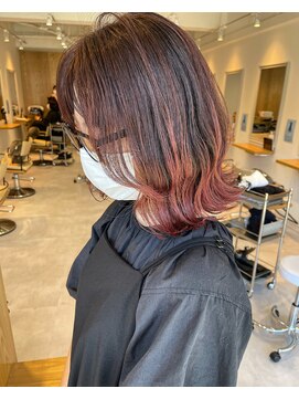 トリート 津田沼店(TREAT) 外はね×ピンク