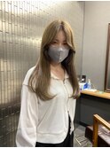 #カーキベージュ#イルミナカラー