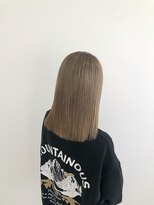 ヘアアンドメイク ムーア(Muuua) ミルクティーベージュ