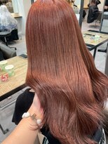 ベレーザ 渋谷(BELEZA)&nbsp;6459髪質改善アッシュブラックカシスレッド艶髪レイヤーロング