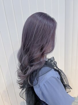 エターナル(ETERNAL) グレーパープル/ロングレイヤー/20代/30代
