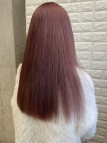 ルノン(LUNON)&nbsp;ピンクベージュ/ダブルカラー/ブリーチ/髪質補修カラー/艶髪