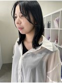 ★ミディアム顔周りレイヤー