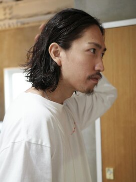 サンアタゴノット(san.atagonot) メンズボブ+ニュアンスパーマ【メンズカット/ニュアンスパーマ】