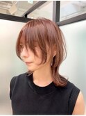 フェイスレイヤーが可愛いネオウルフ☆　ウルフカット