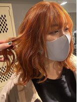 テーラヘアー 稲毛店(TELA HAIR)&nbsp;オレンジ☆ポップ