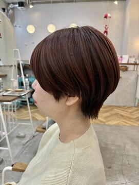 ロミー 本厚木(ROMMY.) ハンサムショート/刈らない/アプリコットオレンジ