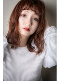 姫カットレイヤー抜け感ウェーブミディアムv戸田公園20代30代