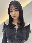 【TAISEI】就活ブルーブラックカラー＆フェイスフレーミング