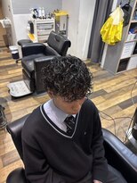 バーバーブロス(BAR BER bro's)&nbsp;プードルパーマ/浦安#barber/bros/メンズパーマ/メンズカット