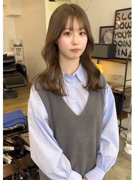 シーン(SCEN) face layer × Olive beige