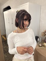 ユッカ 梅田(YUCCA)&nbsp;【YUCCA】大人可愛い/ミディアム/chocolate brown