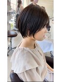 【20代・30代奈良】まとまり艶ショートボブ/髪質／うるは
