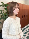くびれヘア/アプリコットオレンジ/ハイライトカラー/栄12