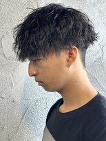 ニアウ 高崎店(Niau)&nbsp;ツイストスパイラルパーマメンズパーマメンズマッシュ群馬高崎