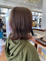 ヘアメイク アリエス 富谷店(HAIR MAKE aries)&nbsp;ゆるっと外ハネ♪大人のカジュアルボブ
