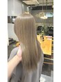 アースコアフュールボーテ 川越店(EARTH coiffure beaute)&nbsp;1ブリーチでつくる透明感ミルクティーカラー