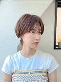 前髪あり大人ショートボブ20代30代40代表参道