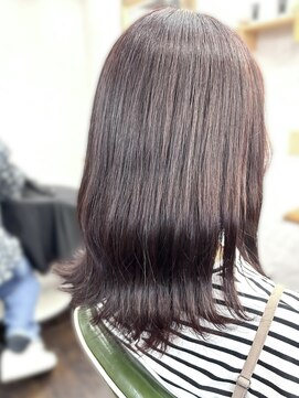 ハテナ(hatena) 暗髪×ラベンダーグレージュ