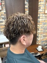 セカンド カミチョス ふじみ野店(2ND chos)&nbsp;メッシュ×ツイストスパイラルパーマ
